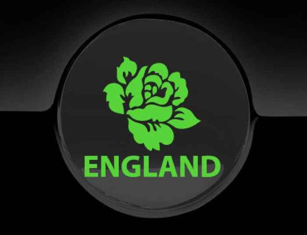 Rose Of England Fuel Cap Cover Car Sticker