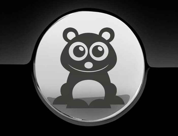 Adorable Panda Fuel Cap Car Sticker