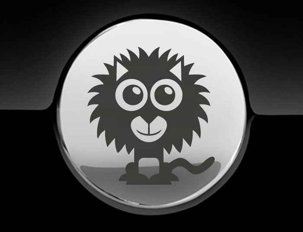 Adorable Lion Fuel Cap Car Sticker