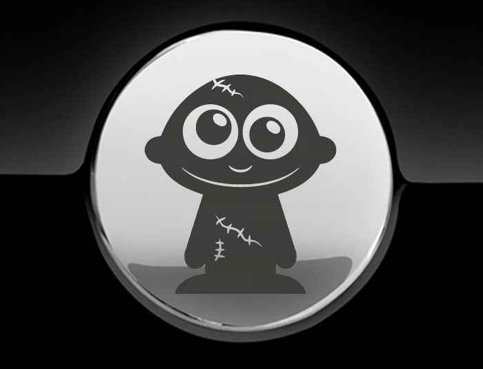 Adorable Zombie Fuel Cap Car Sticker