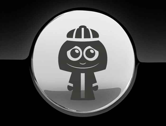 Adorable Queen Fuel Cap Car Sticker