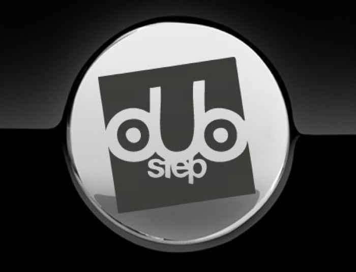 Dub Step Music Fuel Cap Cover Car Sticker