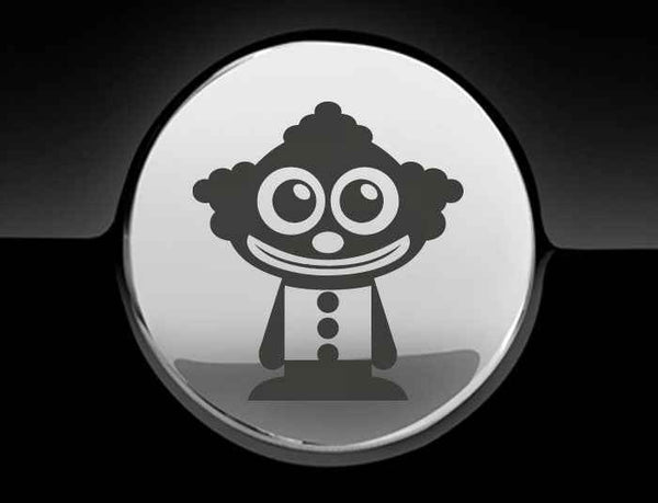Adorable Clown Fuel Cap Car Sticker