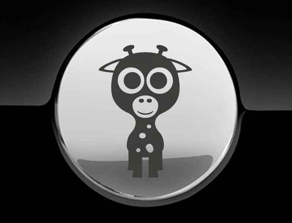 Adorable Giraffe Fuel Cap Car Sticker