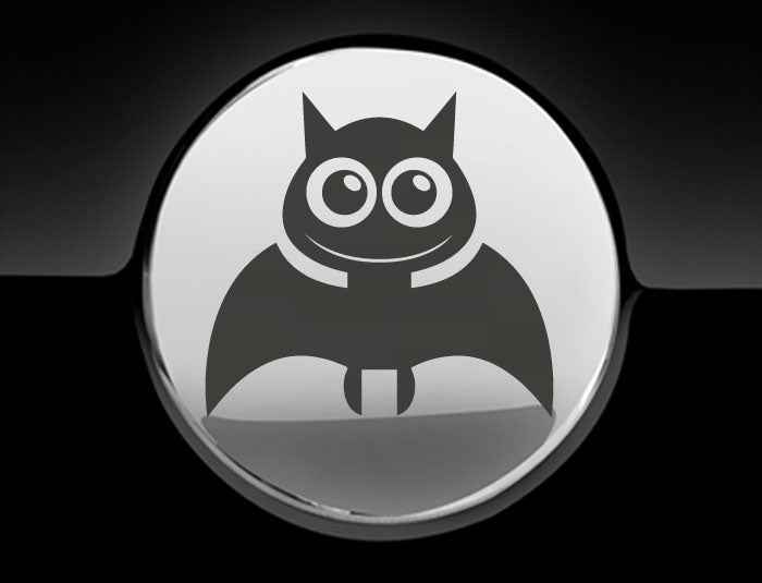 Adorable Bat Fuel Cap Car Sticker