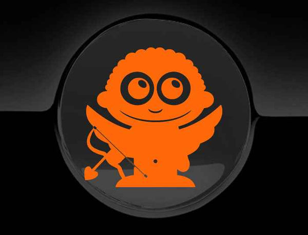 Adorable Cupid Fuel Cap Car Sticker