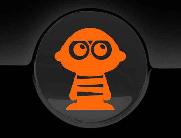 Adorable Mummy Fuel Cap Car Sticker