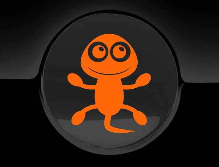 Adorable Lizard Fuel Cap Car Sticker