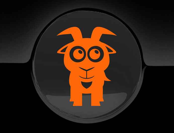 Adorable Goat Fuel Cap Car Sticker