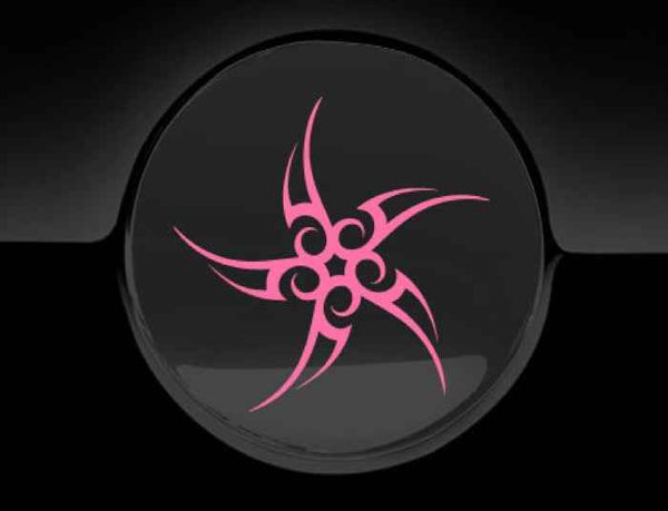 Tribal Five Star Fuel Cap Cover Car Sticker