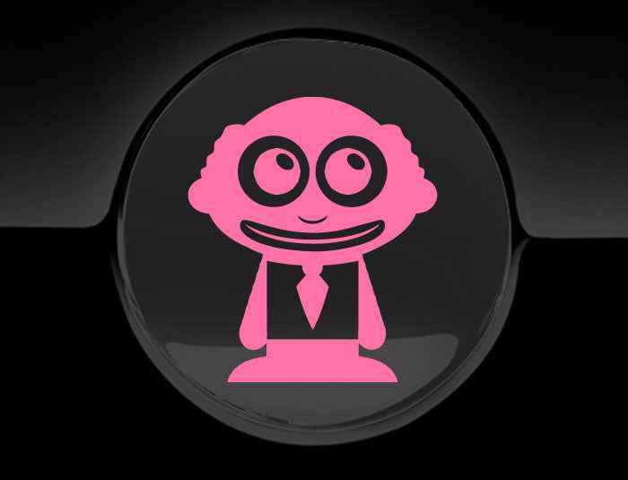 Adorable Grandpa Fuel Cap Car Sticker