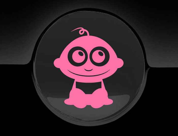 Adorable Baby Fuel Cap Car Sticker