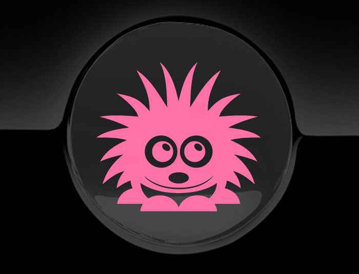 Adorable Hedgehog Fuel Cap Car Sticker