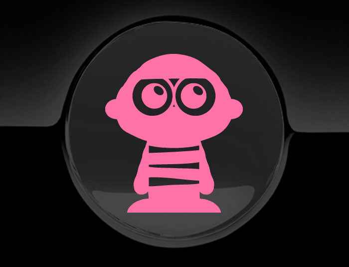 Adorable Mummy Fuel Cap Car Sticker