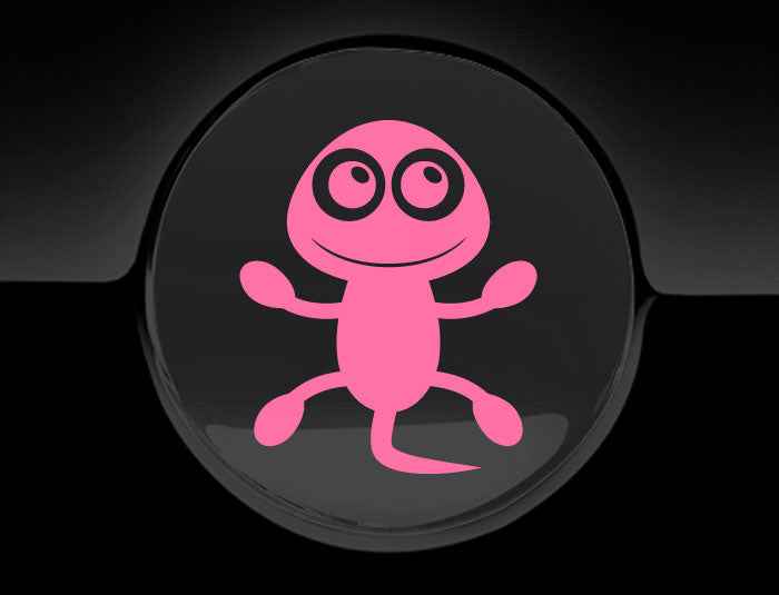 Adorable Lizard Fuel Cap Car Sticker