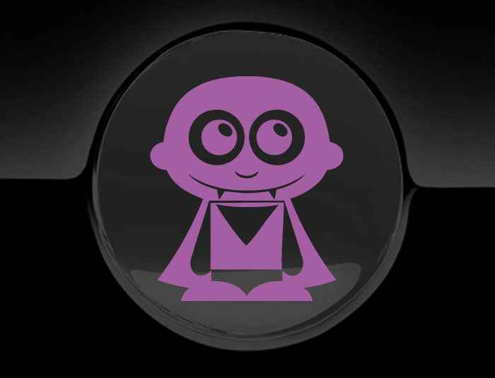 Adorable Vampire Fuel Cap Car Sticker