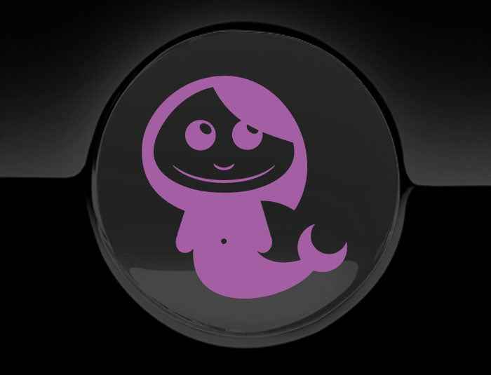 Adorable Mermaid Fuel Cap Car Sticker