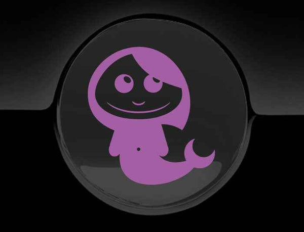 Adorable Mermaid Fuel Cap Car Sticker