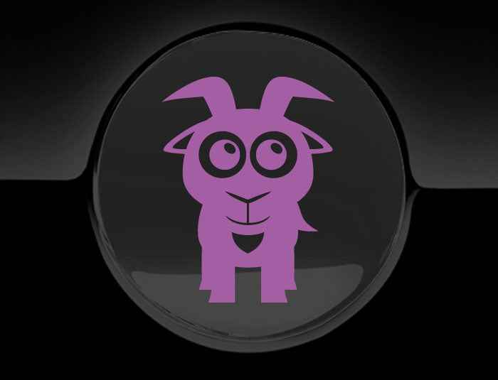 Adorable Goat Fuel Cap Car Sticker
