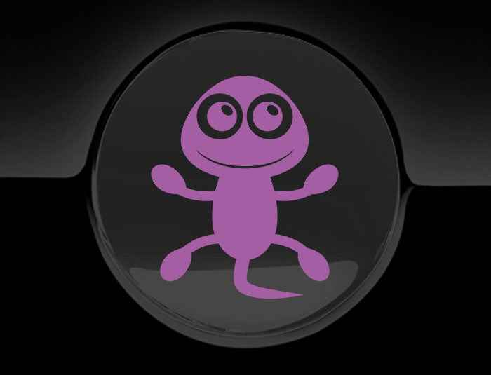 Adorable Lizard Fuel Cap Car Sticker