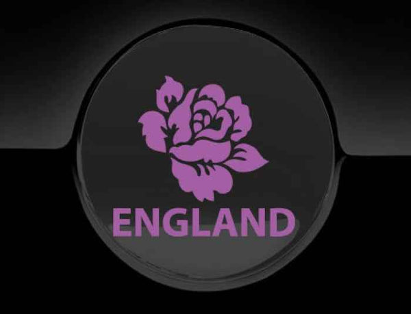 Rose Of England Fuel Cap Cover Car Sticker