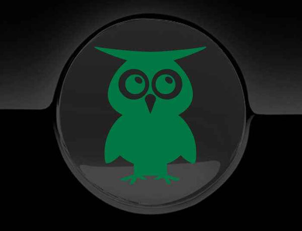 Adorable Owl Fuel Cap Car Sticker