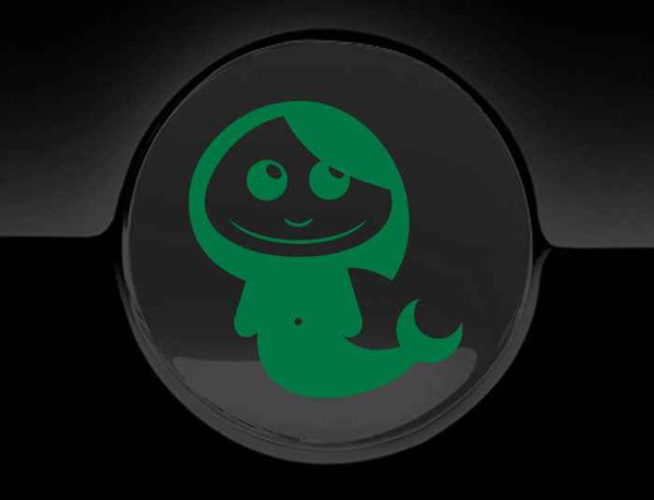 Adorable Mermaid Fuel Cap Car Sticker