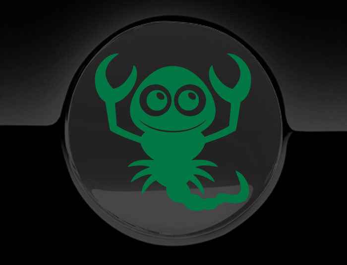 Adorable Scorpion Fuel Cap Car Sticker