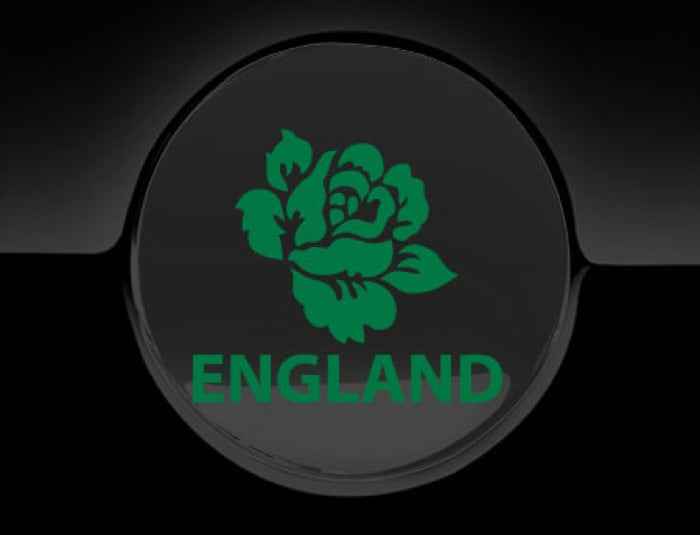 Rose Of England Fuel Cap Cover Car Sticker