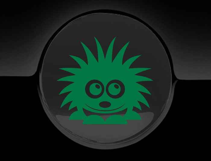Adorable Hedgehog Fuel Cap Car Sticker