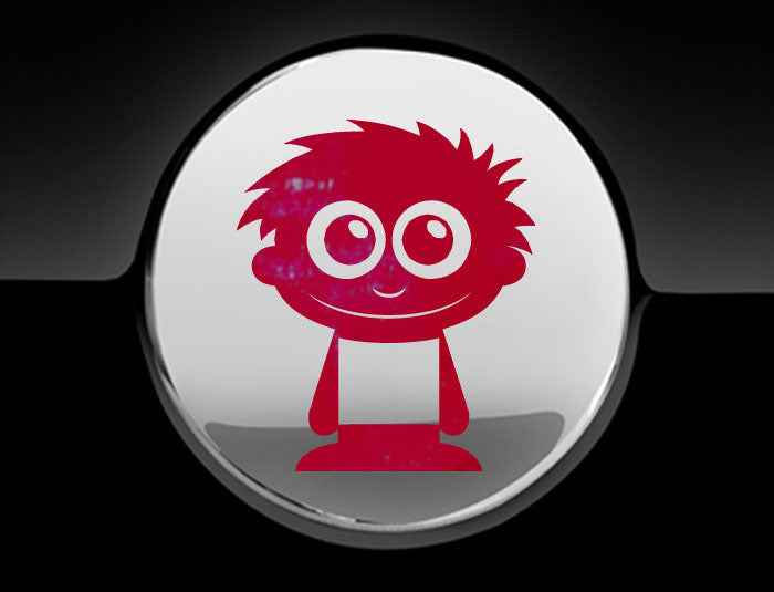 Adorable Kid Fuel Cap Car Sticker