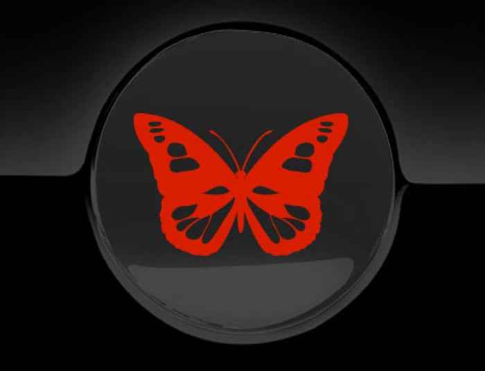 Butterfly Fuel Cap Cover Car Sticker