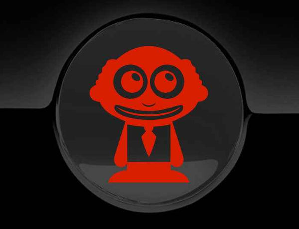Adorable Grandpa Fuel Cap Car Sticker
