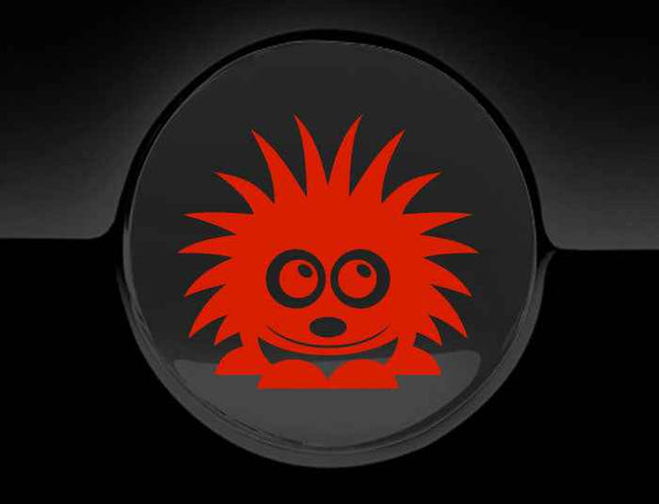 Adorable Hedgehog Fuel Cap Car Sticker
