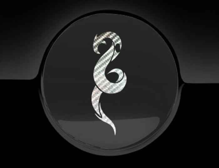 Chinese Devil Eyes Fuel Cap Cover Car Sticker