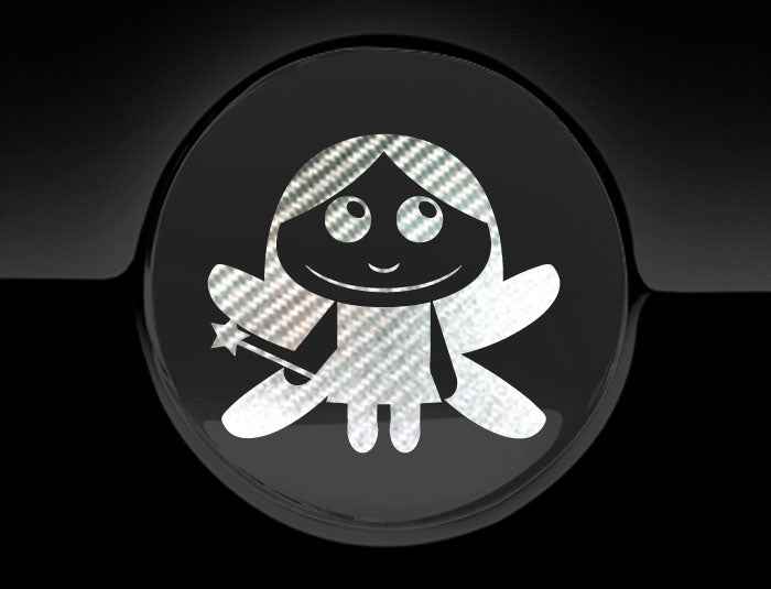Adorable Fairy Fuel Cap Car Sticker