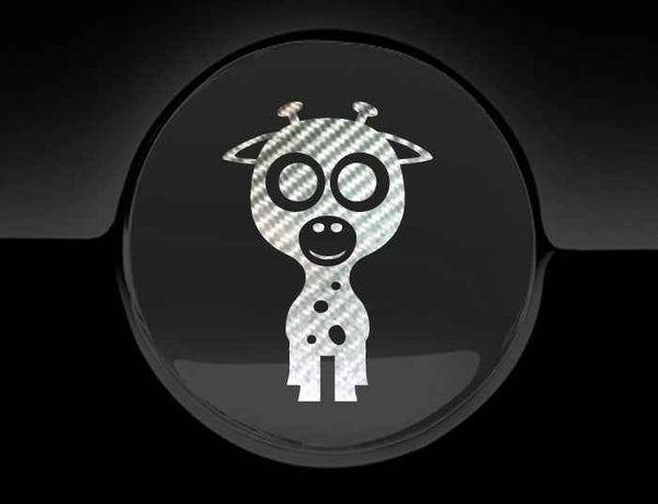 Adorable Giraffe Fuel Cap Car Sticker