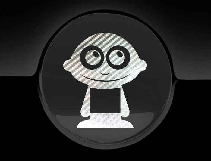 Adorable Boy Fuel Cap Car Sticker