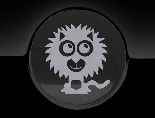 Adorable Lion Fuel Cap Car Sticker
