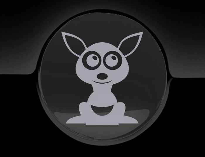 Adorable Kangaroo Fuel Cap Car Sticker