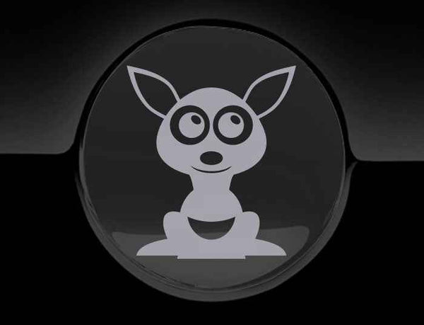 Adorable Kangaroo Fuel Cap Car Sticker