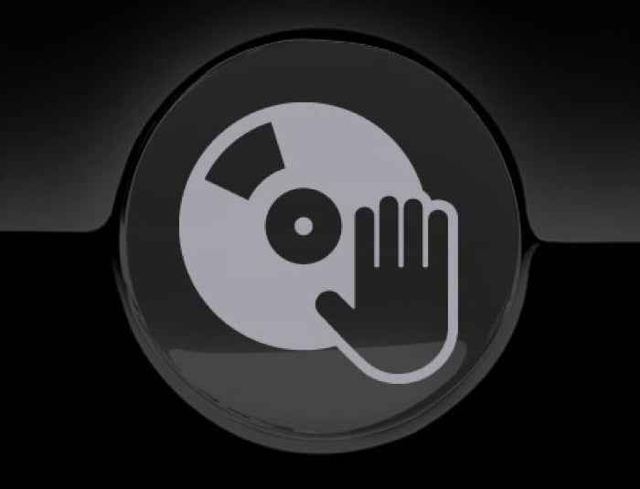 DJ Music Fuel Cap Cover Car Sticker