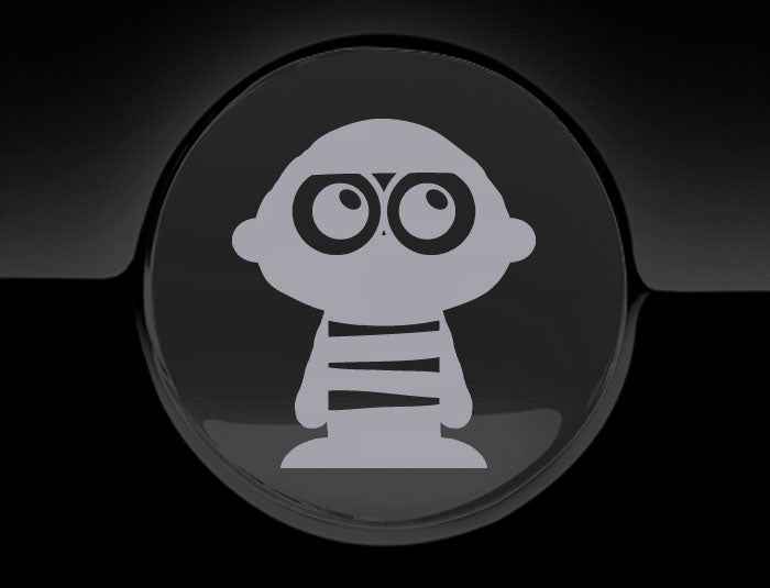 Adorable Mummy Fuel Cap Car Sticker