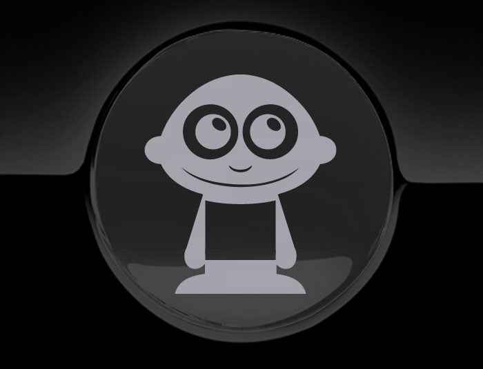 Adorable Boy Fuel Cap Car Sticker