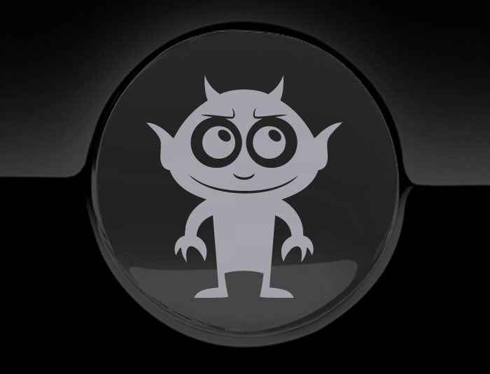 Adorable Demon Fuel Cap Car Sticker