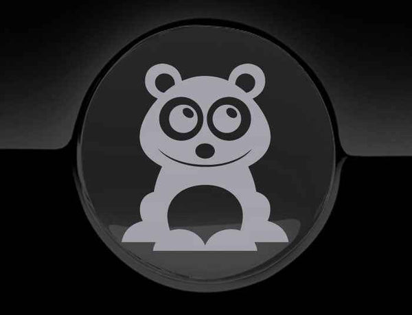 Adorable Panda Fuel Cap Car Sticker