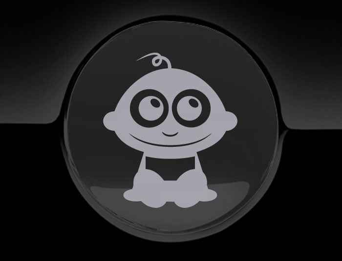 Adorable Baby Fuel Cap Car Sticker