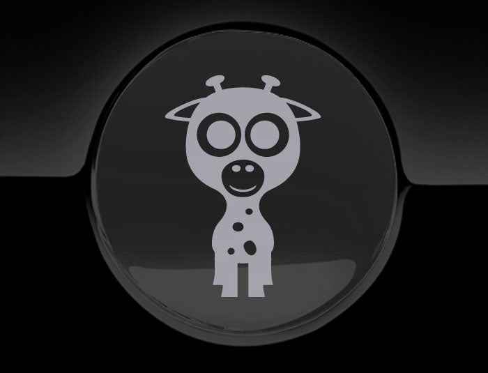 Adorable Giraffe Fuel Cap Car Sticker