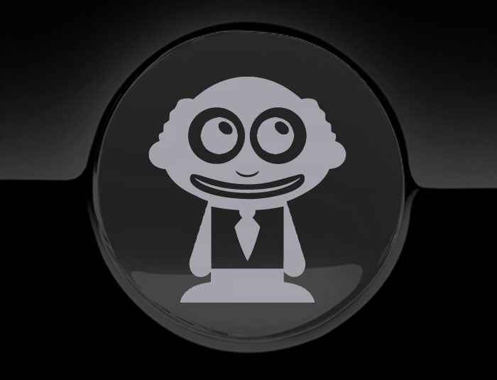 Adorable Grandpa Fuel Cap Car Sticker