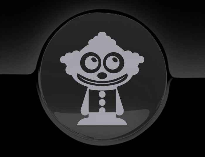 Adorable Clown Fuel Cap Car Sticker